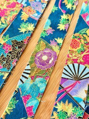 Vintage Japanese Print Trim 6.5 Yards of 2.5 inch wide